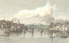 YORKS. Whitby. Westall-Finden c1833 old antique vintage print picture
