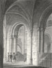 SUSSEX. Chichester Cathedral. Storer 1814 old antique vintage print picture