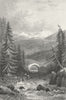 GERMANY. Keystone bridge, Fore Rhine. Tombleson 1830 old antique print picture