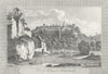 SWITZERLAND. Friburg in. Swiss. Sparrow view river 1810 old antique print