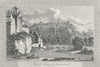 SWITZERLAND. Friburg in. Swiss. Sparrow view river 1810 old antique print