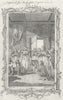 COLDINGHAM. Abbess mutiliation avoid Viking rape c1771 antique print