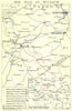 BELGIUM. The First World War in Belgium 1914-18 1929 old vintage map chart