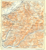 ISERE. Uriage et ses environs. Alpes Françaises 1926 old vintage map chart