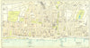 SUSSEX. Brighton 1930 old vintage map plan chart