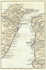 ITALY. Straits of Messina Reggio Calabria 1925 old vintage map plan chart