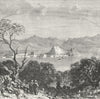 GREECE. Corfu c1885 old antique vintage print picture