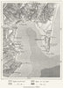 GIBRALTAR. & Algeciras, sketch map c1885 old antique vintage plan chart