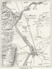 FRANCE. Valence, sketch map c1885 old antique vintage plan chart