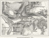 FRANCE. Andelys, sketch map c1885 old antique vintage plan chart