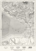 SWITZERLAND. East end of lake Geneva, sketch map c1885 old antique chart