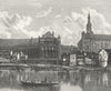 GERMANY. Castle of Marienburg c1885 old antique vintage print picture