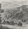 WALES. Snowdon c1885 old antique vintage print picture