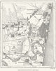 INDIA. Puducherry, sketch map c1885 old antique vintage plan chart