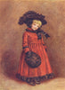 KATE GREENAWAY. Winter, 1892 1905 old antique vintage print picture