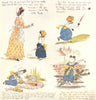 KATE GREENAWAY. Naughty Little Girl 1905 old antique vintage print picture