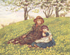 KATE GREENAWAY. Brother & Sister 1905 old antique vintage print picture