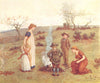 KATE GREENAWAY. Stick Fire 1905 old antique vintage print picture