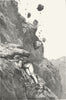 SWITZERLAND. A Cannonade, Matterhorn 1891 old antique vintage print picture