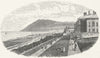 IRELAND. Esplanade & Bray head 1888 old antique vintage print picture