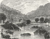 IRELAND. Glengariff 1888 old antique vintage print picture