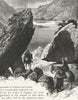 IRELAND. Pike, Gap of Dunloe 1888 old antique vintage print picture