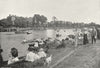 LONDON. Surbiton(Kingston Regatta) 1897 old antique vintage print picture