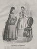 FASHION. Elegant Parisian ladies 1869 old antique vintage print picture