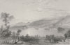 SWITZERLAND. St. Peter's Island, Lake of Bienne. BARTLETT 1836 old print