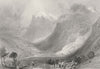 SWITZERLAND. The Valley of Grindelwald, Canton Bern / Berne. BARTLETT 1836