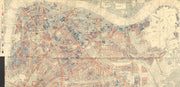 S LONDON Charles Booth poverty map Bermondsey Lambeth Rotherhithe Borough 1902
