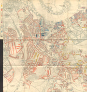 GREENWICH Charles Booth poverty map Blackheath Lewisham New Cross Deptford 1902