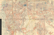 SOUTHWARK Booth poverty map Dulwich Herne Hill Stockwell Peckham Brixton 1902