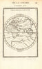 EASTERN HEMISPHERE. Parallels of Latitude. Southern continent. MALLET 1683 map