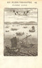 ASIA/AFRICA BOATS. A China B India C Almadia canoe D Tome E Palegua logboat 1683