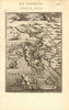 IONIAN ISLANDS. Corfu/Kerkyra Κέρκυρα Paxos Antipaxos. Greece. MALLET 1683 map