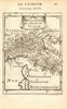 ANCIENT ITALY NORTH. Gallia Cisalpina. Ancienne Italie Septent. MALLET 1683 map