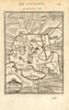 ANCIENT ROME. City plan showing seven hills. 'Rome Ancienne'. MALLET 1683 map
