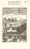 PORTUGUESE INQUISITION. Inquisição Portuguesa. Portugal. MALLET 1683 old print