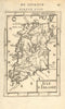 IRELAND. Rivers provinces lochs harbours. Isle d'Irlande. MALLET 1683 old map