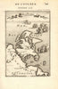 RÜGEN. 'Isle de Rugen' & Pomeranian coast, Germany. Pommern. MALLET 1683 map