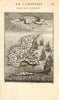 BAHAMAS. 'Guanahani' (San Salvador) found by Columbus 1492. MALLET 1683 map