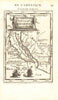 CALIFORNIA AS AN ISLAND with San Diego, Monterey, Cabo San Lucas MALLET 1683 map