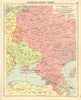 WORLD WAR TWO. European Soviet Russia. Russian Crimea. Poland/Finland 1940 map