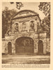 Temple Bar in Theobald's Park, Cheshunt, Hertfordshire 1926 old vintage print