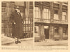 Old Odell, oldest member of the Savage Club in Adelphi Terrace 1926 print