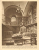 Library of St. Paul's Cathedral up in the western transept 1926 old print
