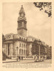 Marylebone Town Hall, Marylebone Road. Now London Business School 1926 print