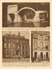 Lincoln's Inn Fields. Sardinia Street Newcastle House Soane Museum 1926 print