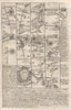 Hull-Beverley-Driffield-Kilham-Bridlington-Flamborough OWEN/BOWEN road map 1753